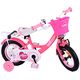 Volare Ashley Kinderfiets - Meisjes - 12 inch - Rood/Roze