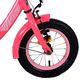 Volare Ashley Kinderfiets - Meisjes - 12 inch - Rood/Roze