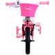 Volare Ashley Kinderfiets - Meisjes - 12 inch - Rood/Roze