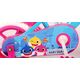 Ocean Kinderfiets - Unisex - 10 inch - Roze Blauw - Doortrapper