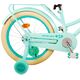 Volare Excellent Kinderfiets - Meisjes - 18 inch - Groen - 95% afgemonteerd