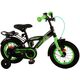 Volare Thombike Kinderfiets - Jongens - 12 inch - Zwart Groen
