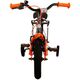 Volare Thombike Kinderfiets - Jongens - 12 inch - Zwart Oranje