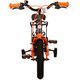 Volare Thombike Kinderfahrrad – Jungen – 12 Zoll – Schwarz Orange – Zwei Handbremsen