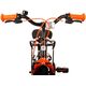 Volare Thombike Kinderfahrrad – Jungen – 12 Zoll – Schwarz Orange – Zwei Handbremsen