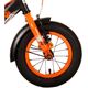 Volare Thombike Kinderfahrrad – Jungen – 12 Zoll – Schwarz Orange – Zwei Handbremsen