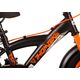 Volare Thombike Kinderfahrrad – Jungen – 12 Zoll – Schwarz Orange – Zwei Handbremsen