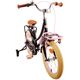 Volare Excellent Kinderfiets - Meisjes - 16 inch - Zwart - 95% afgemonteerd