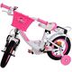 Volare Ashley Kinderfiets - Meisjes - 12 inch - Wit