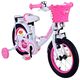 Volare Ashley Kinderfiets - Meisjes - 14 inch - Wit