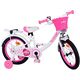 Volare Ashley Kinderfiets - Meisjes - 16 inch - Wit