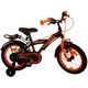 Volare Thombike Kinderfahrrad – Jungen – 14 Zoll – Schwarz Orange – Zwei Handbremsen