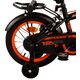 Volare Thombike Kinderfahrrad – Jungen – 14 Zoll – Schwarz Orange – Zwei Handbremsen