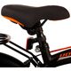 Volare Thombike Kinderfahrrad – Jungen – 14 Zoll – Schwarz Orange – Zwei Handbremsen