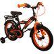 Volare Thombike Kinderfahrrad – Jungen – 14 Zoll – Schwarz Orange – Zwei Handbremsen