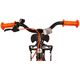 Rower dziecięcy Volare Thombike - Chłopcy - 14 cali - Czarny Pomarańczowy