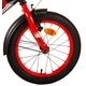 Volare Thombike Kinderfiets - Jongens - 16 inch - Zwart Rood