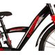 Volare Thombike Kinderfiets - Jongens - 24 inch - Zwart Rood