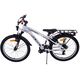 Volare Cross Kinderfiets - Jongens - 20 inch - Zilver , 6 versnellingen