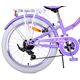 Volare Lovely Kinderfiets - Meisjes - 20 inch - Paars - 6 versnellingen