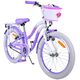 Volare Lovely Kinderfiets - Meisjes - 20 inch - Paars - Twee handremmen