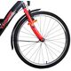 Volare Thombike Kinderfiets - Jongens - 26 inch - Zwart Rood - 3 versnellingen