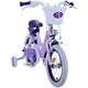 Disney Wish Kinderfiets - Meisjes - 14 inch - Paars - Twee handremmen