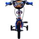 Hot Wheels Kinderfiets - Jongens - 12 inch - Zwart Oranje Blauw - Twee handremmen