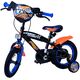 Hot Wheels Kinderfiets - Jongens - 12 inch - Zwart Oranje Blauw - Twee handremmen
