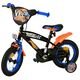 Hot Wheels Kinderfiets - Jongens - 12 inch - Zwart Oranje Blauw