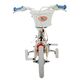 Disney Stitch Kinderfiets - Meisjes - 12 inch - Twee handremmen - Crème Koraal Blauw