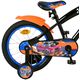 Hot Wheels Kinderfiets - Jongens - 16 inch - Zwart Oranje Blauw - Twee handremmen