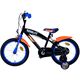 Hot Wheels Kinderfiets - Jongens - 16 inch - Zwart Oranje Blauw - Twee handremmen