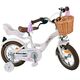 Volare Blossom Kinderfiets - Meisjes - 12 inch - Wit