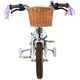 Volare Blossom Kinderfiets - Meisjes - 12 inch - Wit - Twee handremmen