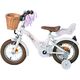 Volare Blossom Kinderfiets - Meisjes - 12 inch - Wit - Twee handremmen
