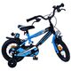 Volare Sportivo Kinderfiets - Jongens - 12 inch - Blauw Zwart - Twee Handremmen