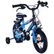 Volare Sportivo Kinderfiets - Jongens - 12 inch - Blauw Zwart - Twee Handremmen