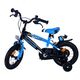 Volare Sportivo Kinderfiets - Jongens - 12 inch - Blauw Zwart - Twee Handremmen