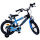 Volare Sportivo Kinderfiets - Jongens - 14 inch - Blauw Zwart - Twee Handremmen
