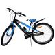 Volare Sportivo Kinderfiets - Jongens - 24 inch - Zwart Blauw - Twee Handremmen