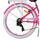 Volare Lovely Kinderfiets - Meisjes - 26 inch - Roze - 7 speed
