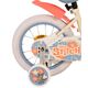 Disney Stitch Kinderfiets - Meisjes - 14 inch - Crème Koraal Blauw