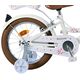 Volare Blossom Kinderfiets - Meisjes - 16 inch - Wit - Twee Handremmen