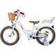Volare Blossom Kinderfiets - Meisjes - 16 inch - Wit - Twee Handremmen