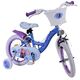 Disney Frozen 2 Kinderfiets - Meisjes - 12 inch - Blauw/Paars - Twee handremmen