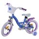 Disney Frozen 2 Kinderfiets - Meisjes - 12 inch - Blauw/Paars - Twee handremmen