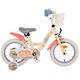 Disney Stitch Kinderfiets - Meisjes - 14 inch - Crème Koraal Blauw