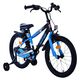 Volare Sportivo Kinderfiets - Jongens - 18 inch - Blauw Zwart - Twee Handremmen