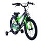 Volare Sportivo Kinderfiets - Jongens - 18 inch - Groen Zwart - Twee Handremmen